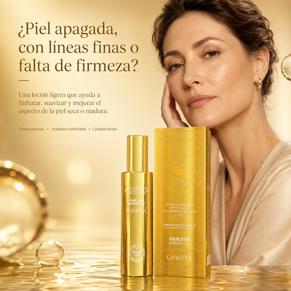 Sérum Facial CHAFFUL con Péptidos Activos, Colágeno y Ácido Hialurónico 100ml – Cuidado Antiedad, Firmeza e Hidratación