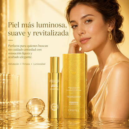 Sérum Facial CHAFFUL con Péptidos Activos, Colágeno y Ácido Hialurónico 100ml – Cuidado Antiedad, Firmeza e Hidratación