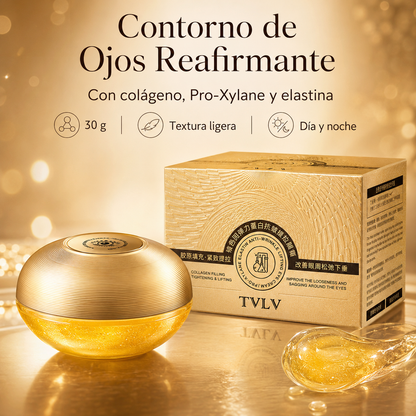 TVLV Contorno de Ojos Reafirmante con Colágeno, Pro-Xylane y Elastina 30g