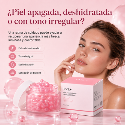 Crema Facial Iluminadora con Centella Asiática, Niacinamida y Ácido Hialurónico