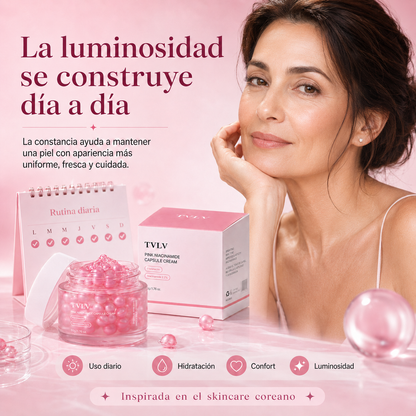 Crema Facial Iluminadora con Centella Asiática, Niacinamida y Ácido Hialurónico