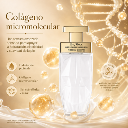 Crema Facial DaMonAe con Colágeno Micromolecular 100g | Antiarrugas, Reafirmante e Hidratante Intensiva