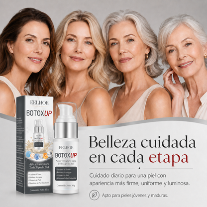 EELHOE Botox Up Sérum Facial Antiarrugas 30 g | Efecto Tensor, Niacinamida, Vitamina C y Péptidos
