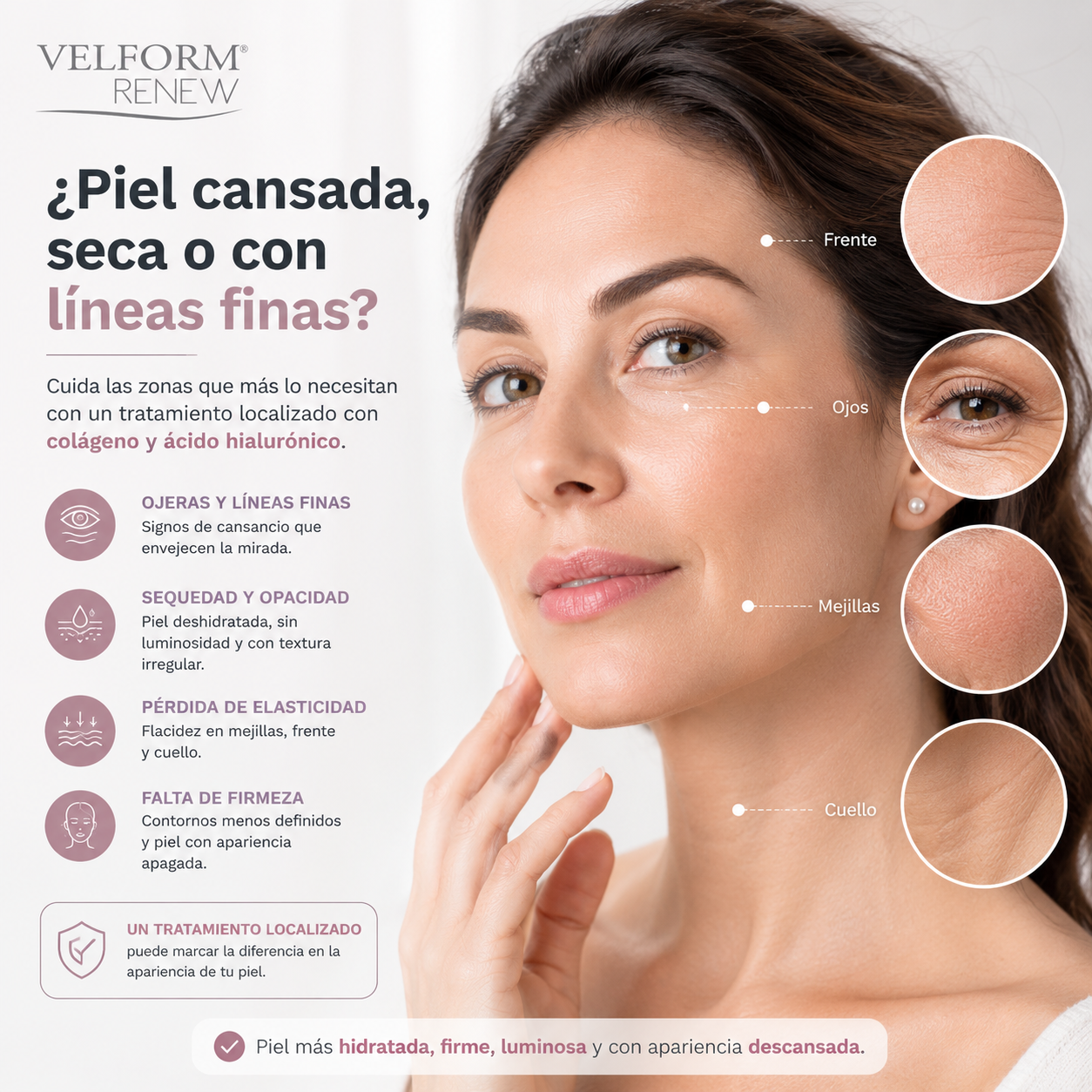 Parches Faciales Antiaging con Colágeno y Ácido Hialurónico | Tratamiento Lifting con Bruma Booster