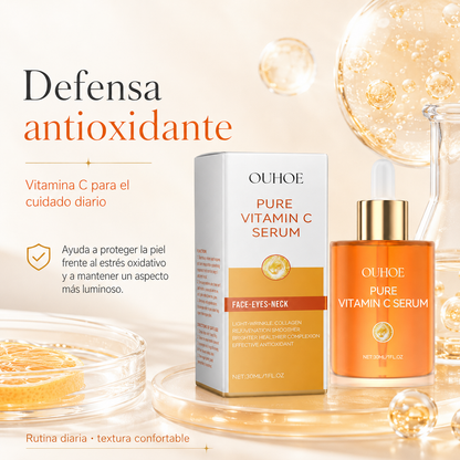 Sérum Facial de Vitamina C Pura con Colágeno OUHOE 30 ml