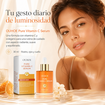 Sérum Facial de Vitamina C Pura con Colágeno OUHOE 30 ml