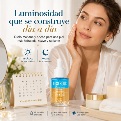 Sérum Bifásico SADOER con Vitamina C y Escualano 30 ml | Luminosidad, Hidratación y Piel Radiante