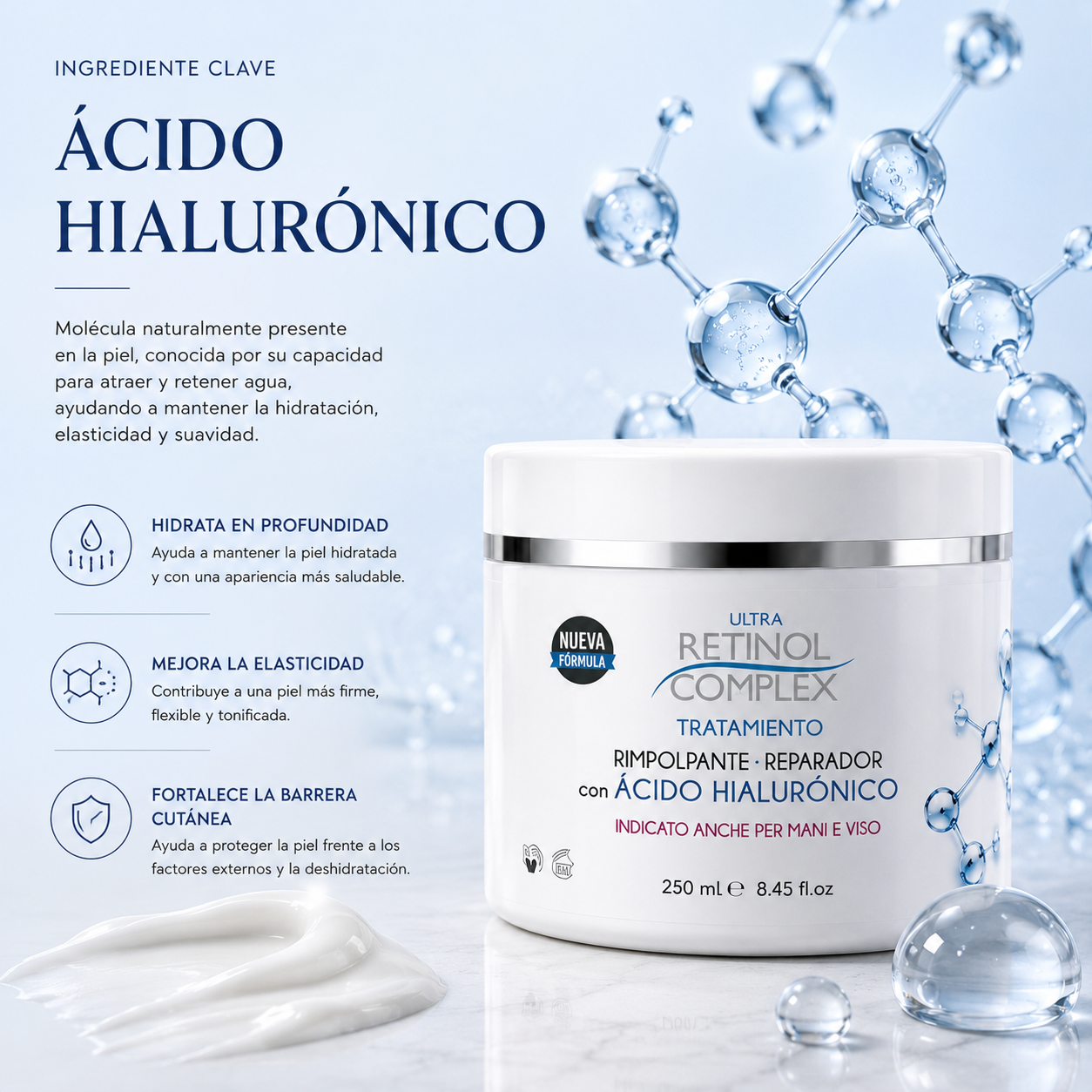 Tratamiento Corporal con Ácido Hialurónico | Hidratación y Firmeza