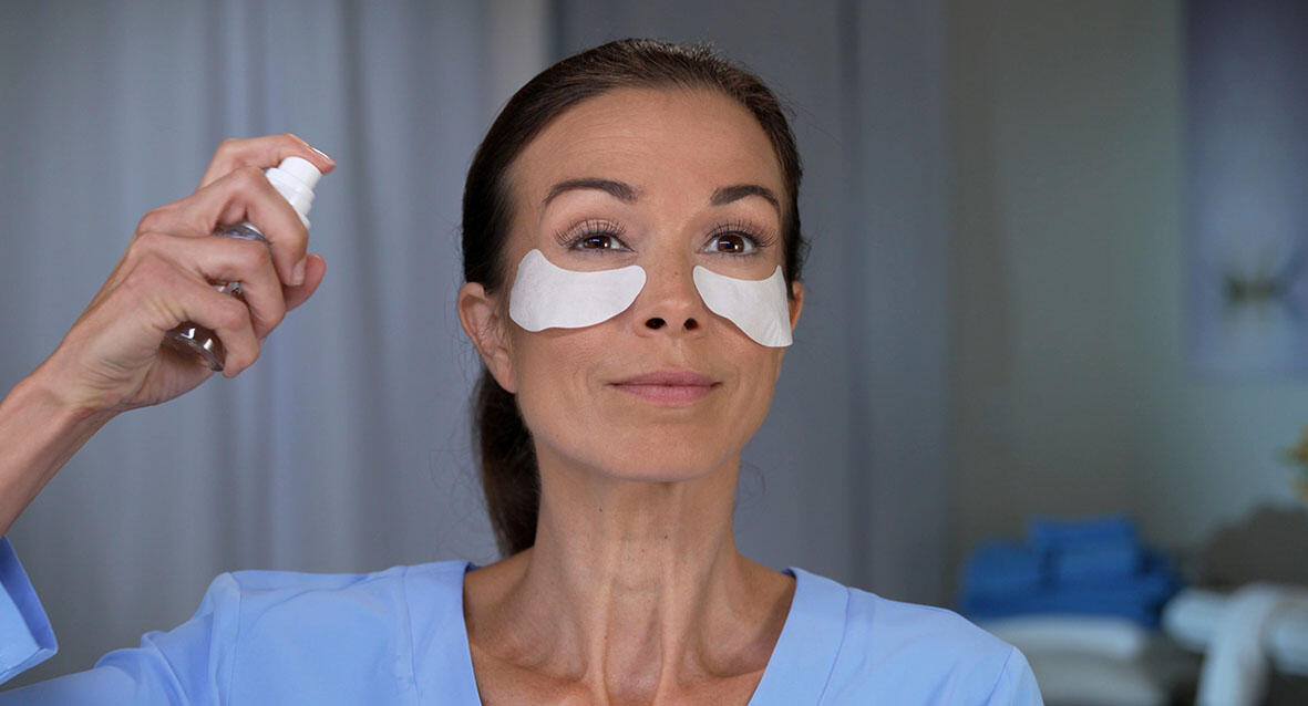Parches Faciales Antiaging con Colágeno y Ácido Hialurónico | Tratamiento Lifting con Bruma Booster
